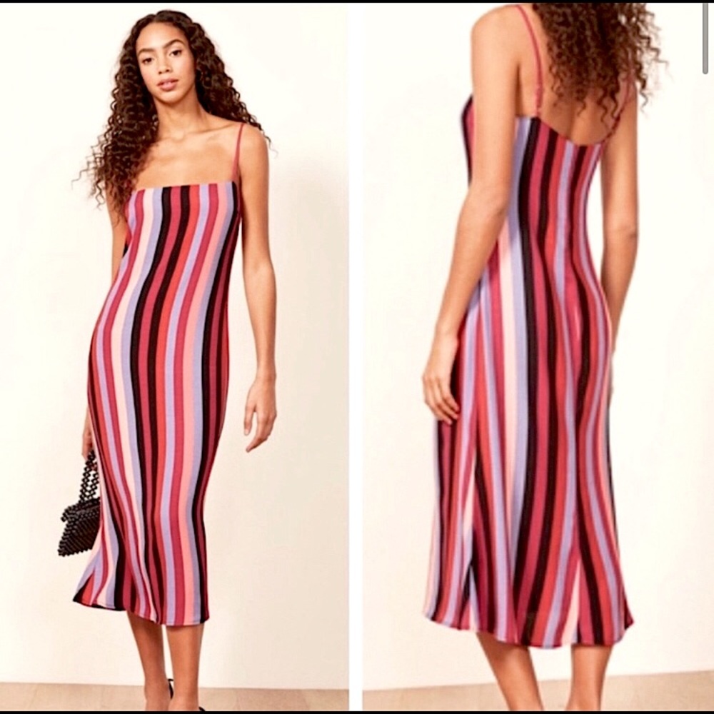 NWT Reformation Rosaly Midi Dress